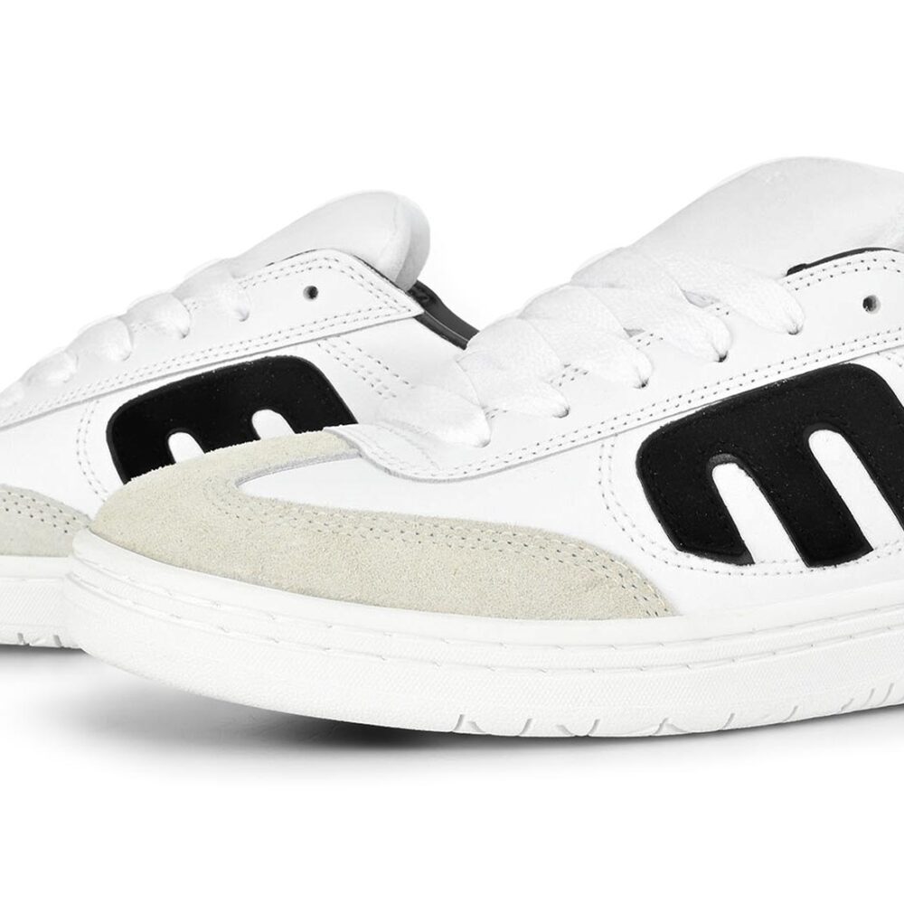 Etnies Lo Cut Skate Shoes - White/Black/White