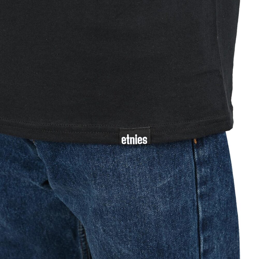 Etnies New Box S/S T-Shirt - Black/Grey/Grey