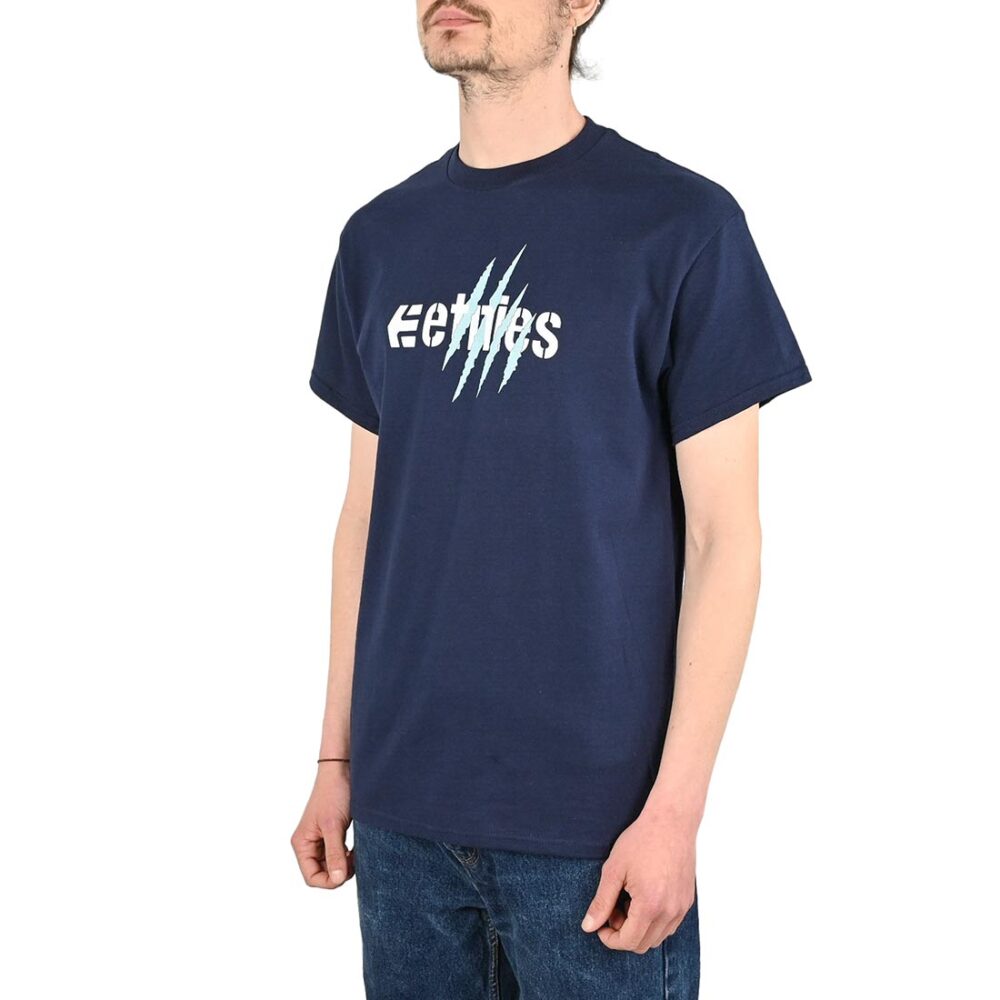 Etnies Wallen Arrow Slash S/S T-Shirt - Navy/Blue
