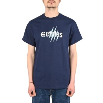 Etnies Wallen Arrow Slash S/S T-Shirt - Navy/Blue