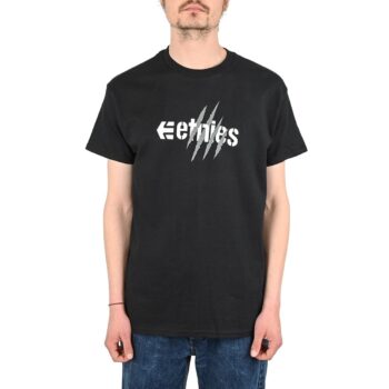 Etnies Wallen Arrow Slash S/S T-Shirt - Black/White