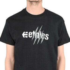 Etnies Wallen Arrow Slash S/S T-Shirt - Black/White