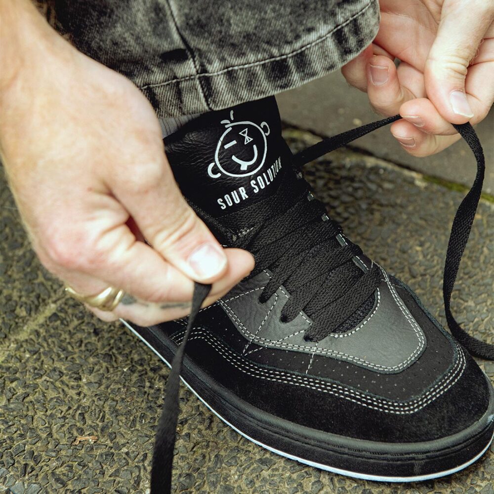 Etnies x Sour Snake Skate Shoes - Black