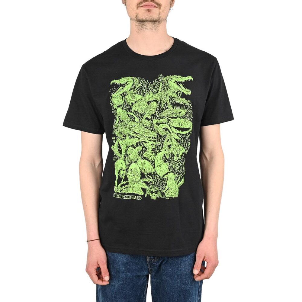 Heroin Allegory of Fear S/S T-Shirt - Black