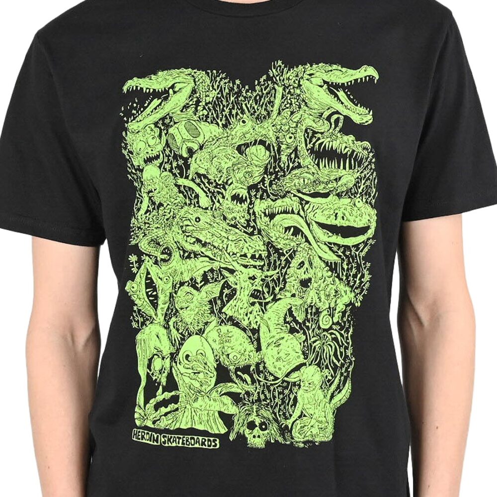Heroin Allegory of Fear S/S T-Shirt - Black