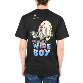 Heroin Curb Killer Wide Boy S/S T-Shirt - Black