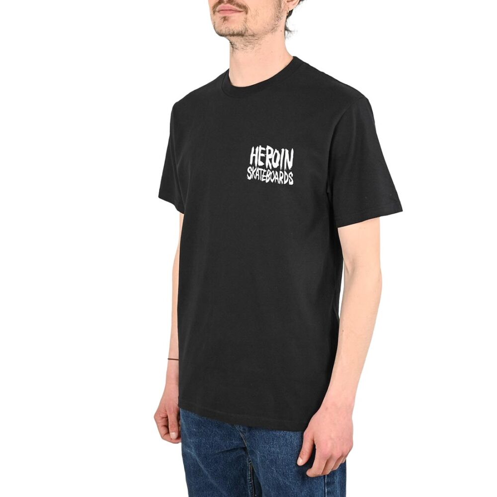 Heroin Curb Killer Wide Boy S/S T-Shirt - Black