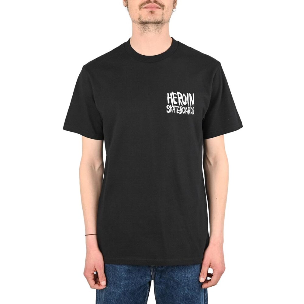 Heroin Curb Killer Wide Boy S/S T-Shirt - Black