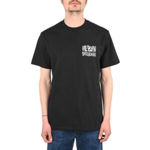Heroin Curb Killer Wide Boy S/S T-Shirt - Black