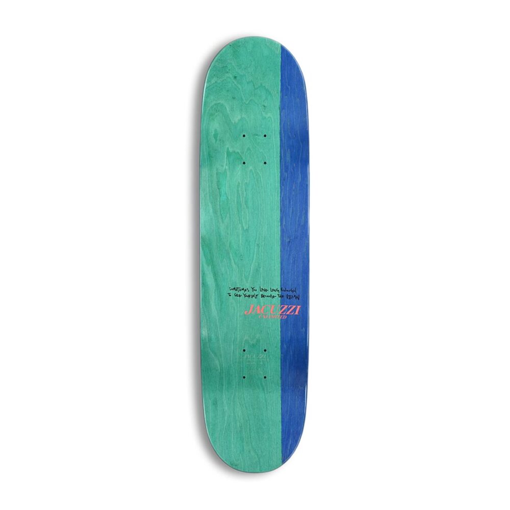Jacuzzi Unlimited John Dilo No Fear Ex7 8.5" Skateboard Deck