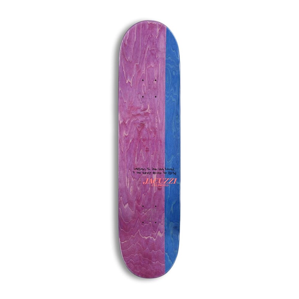 Jacuzzi Unlimited John Dilo No Fear Ex7 Skateboard Deck