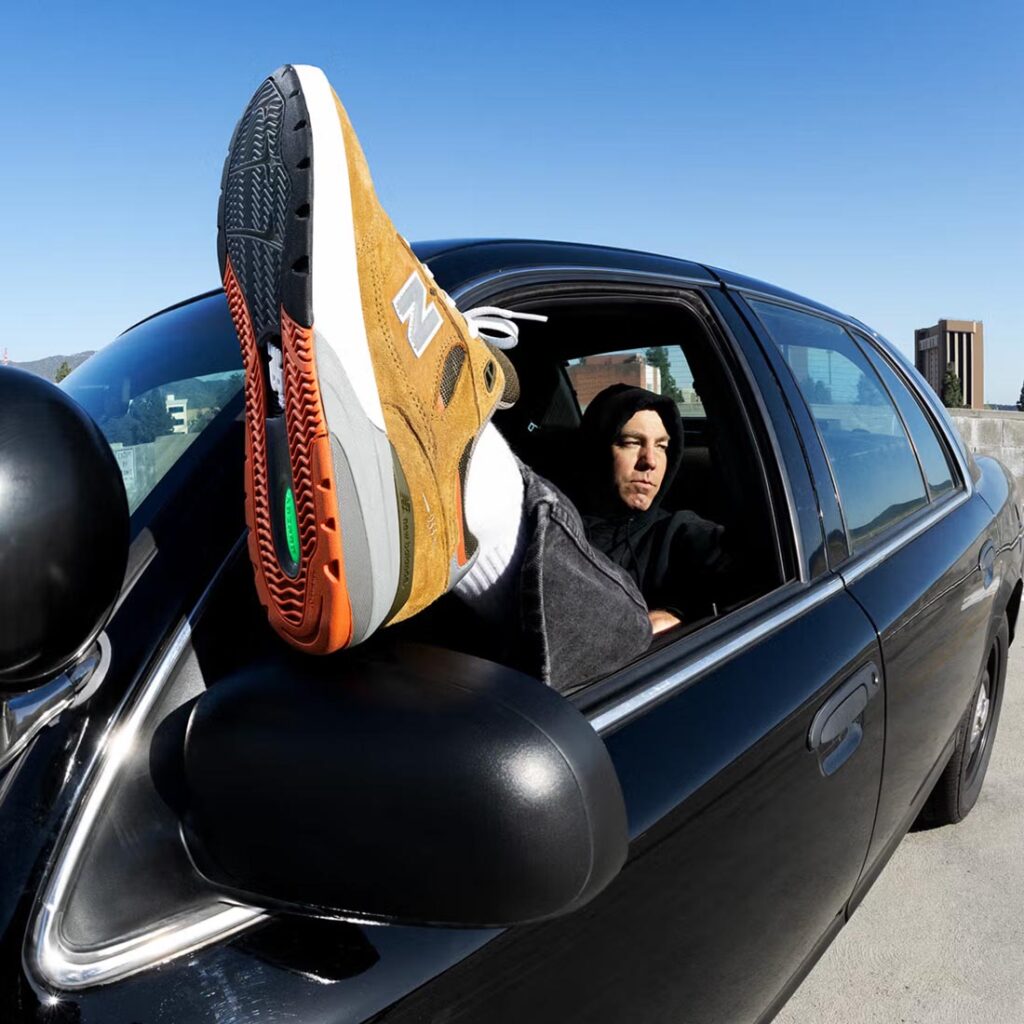 New Balance Numeric Reynolds 933 Skate Shoes - Camel/Dark Brown