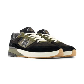 New Balance Numeric Reynolds 933 Skate Shoes - Black/Dark Olivine