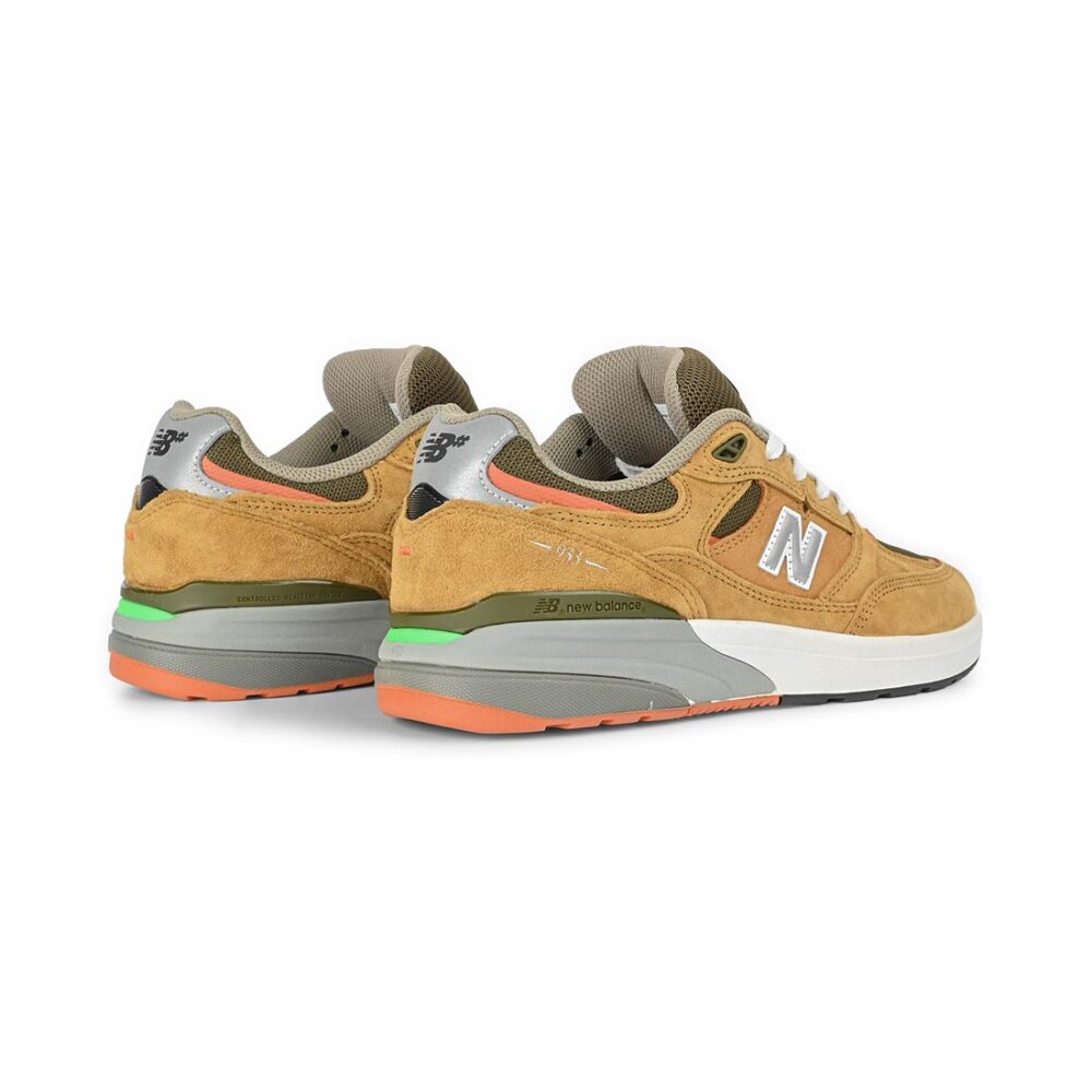 New Balance Numeric Reynolds 933 Skate Shoes - Camel/Dark Brown