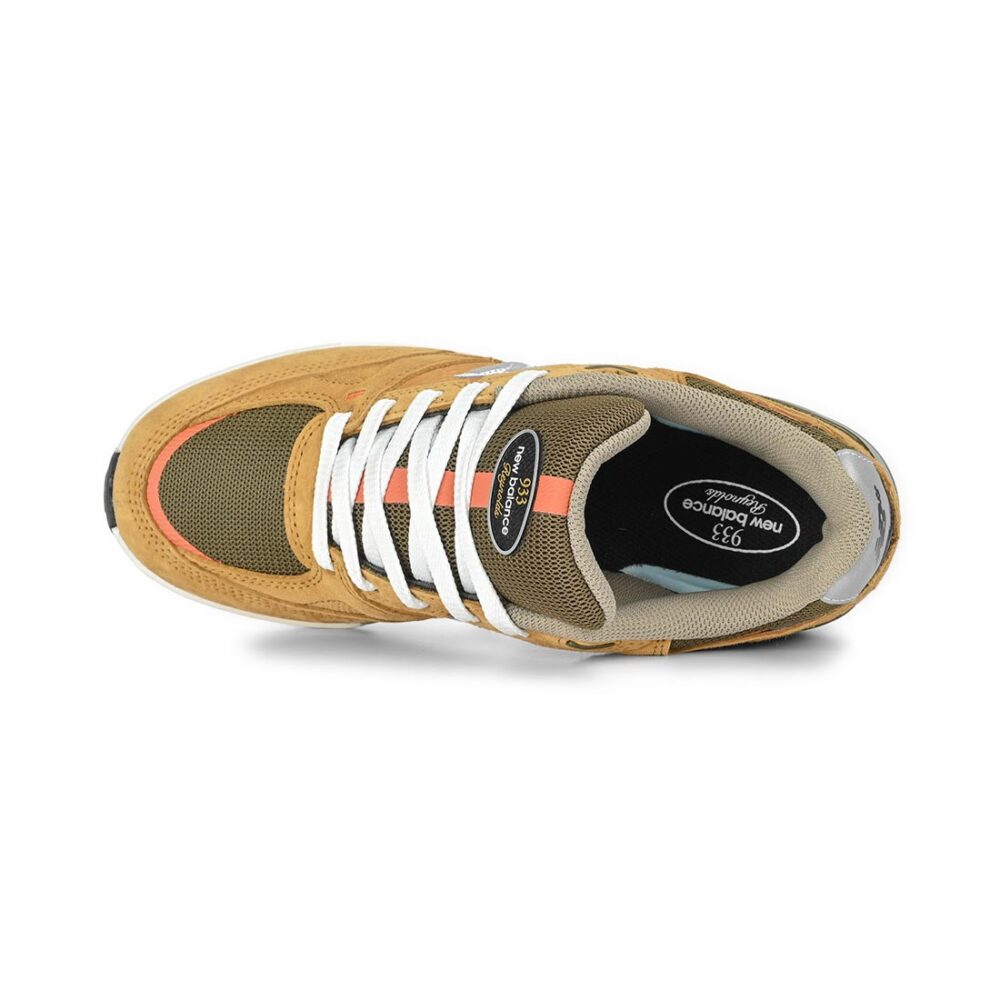 New Balance Numeric Reynolds 933 Skate Shoes - Camel/Dark Brown