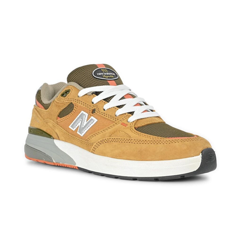 New Balance Numeric Reynolds 933 Skate Shoes - Camel/Dark Brown