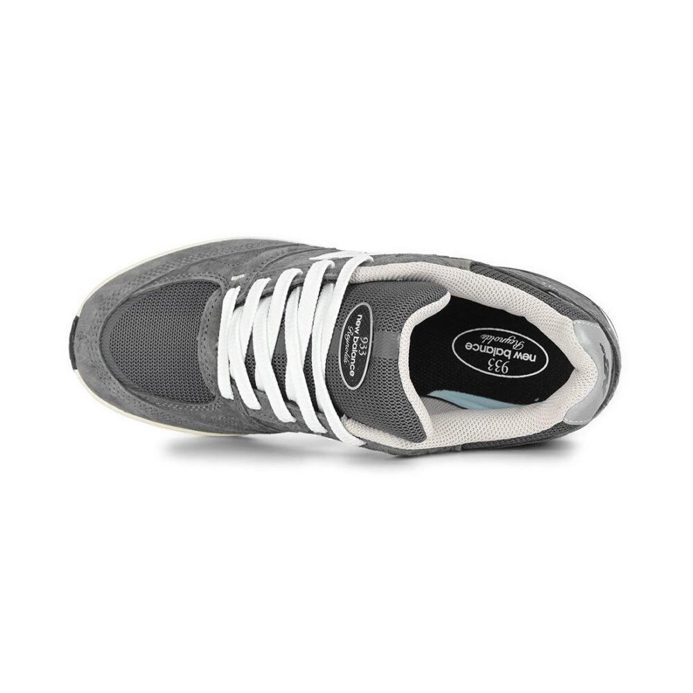 New Balance Numeric Reynolds 933 Skate Shoes - Dark Grey/White