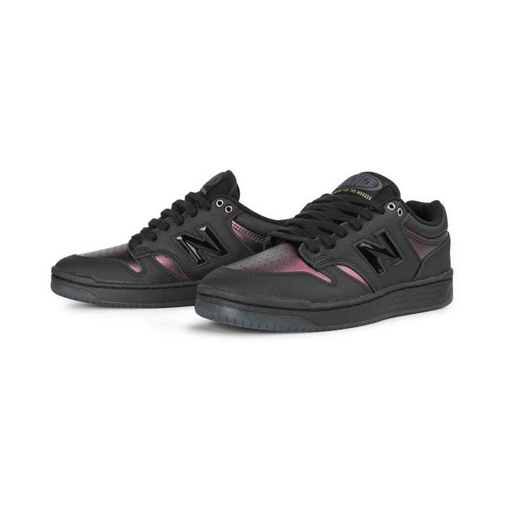 New Balance Numeric x Bronze 56K 480 Skate Shoes - Black/Black