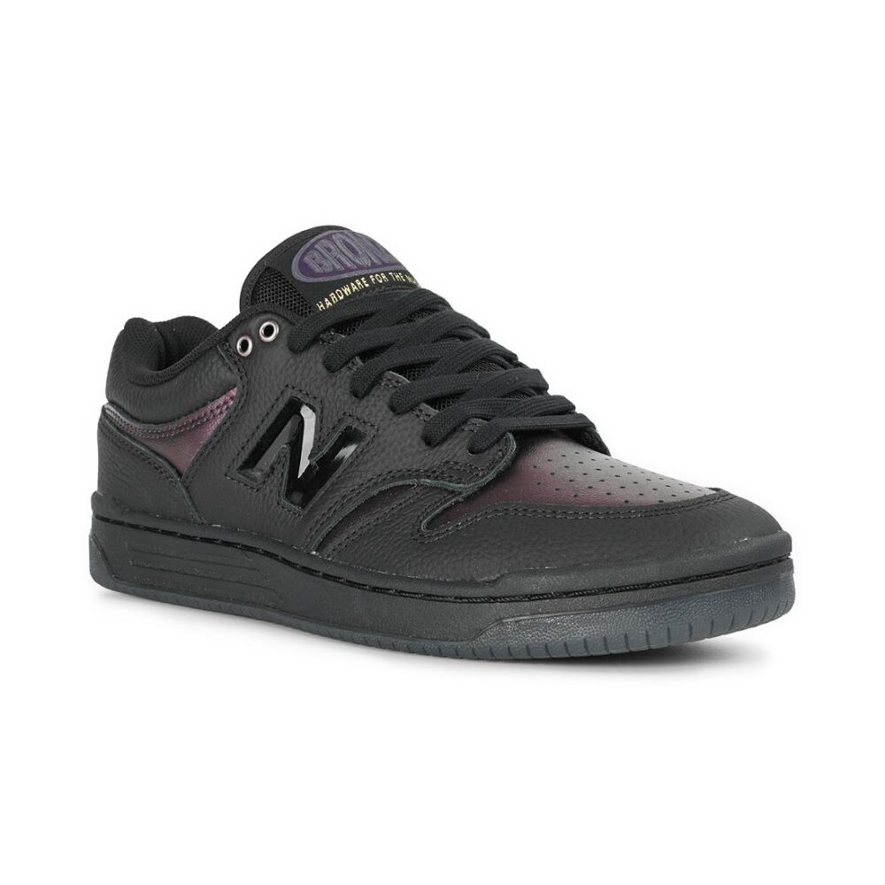 New Balance Numeric x Bronze 56K 480 Skate Shoes - Black/Black