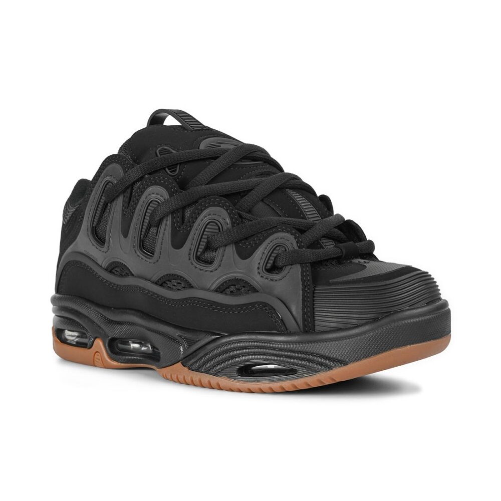 Osiris D3 2001 Skate Shoes - Black/Black/Gum