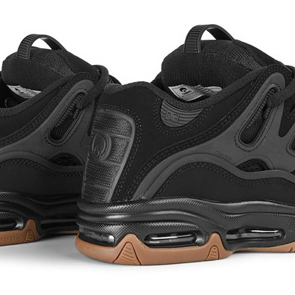 Osiris D3 2001 Skate Shoes - Black/Black/Gum
