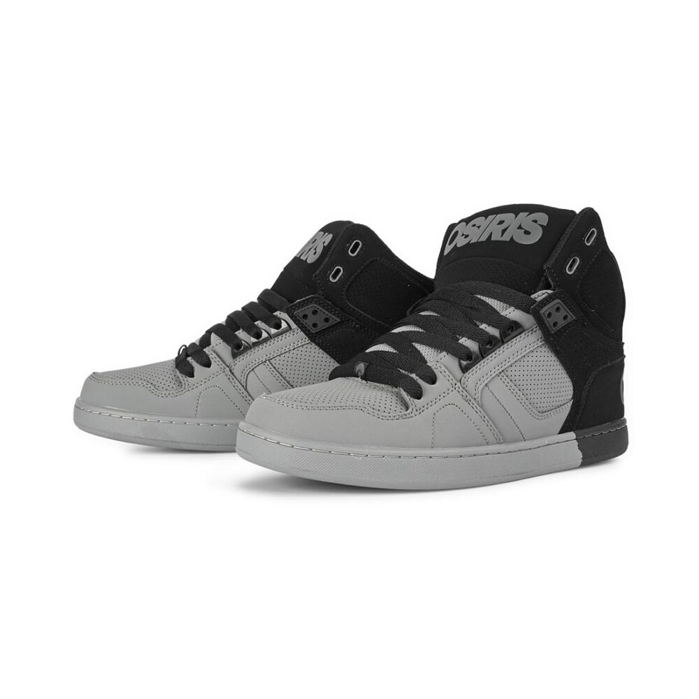 Osiris NYC 83 CLK High Top Shoes - Black/Grey Dip