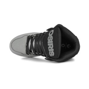 Osiris NYC 83 CLK High Top Shoes - Black/Grey Dip