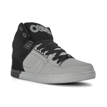 Osiris NYC 83 CLK High Top Shoes - Black/Grey Dip