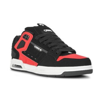 Osiris Peril Skate Shoes - Black/White/Red