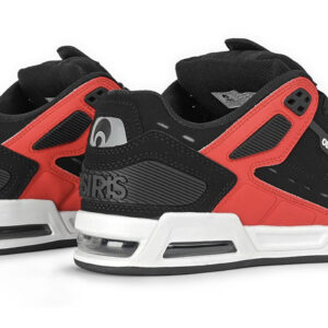 Osiris Peril Skate Shoes - Black/White/Red