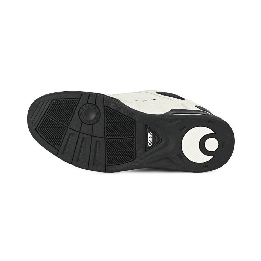 Osiris Peril Skate Shoes - Eggshell/Black