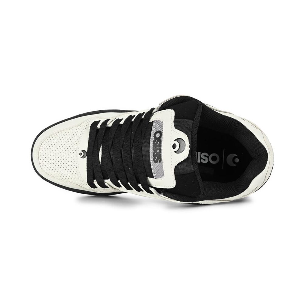 Osiris Peril Skate Shoes - Eggshell/Black