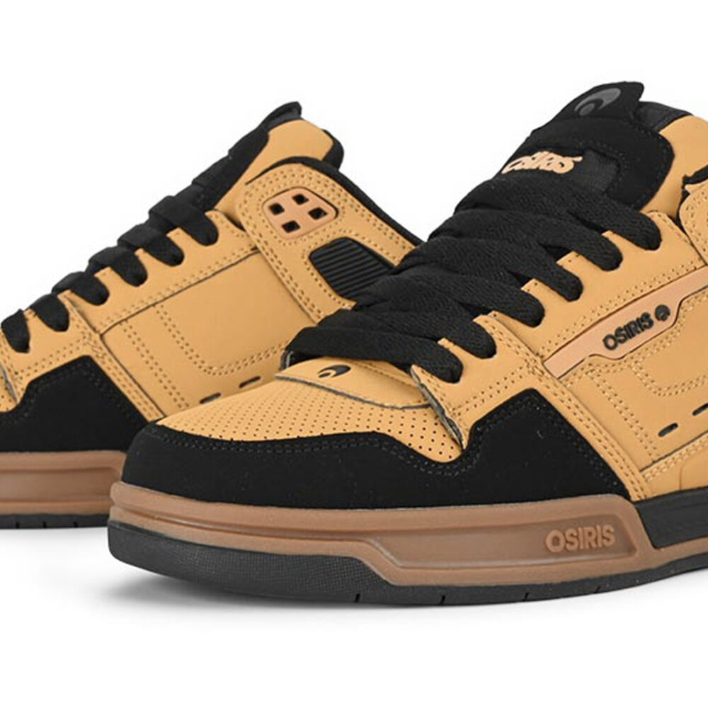 Osiris Peril Skate Shoes - Workwear/Black/Gum