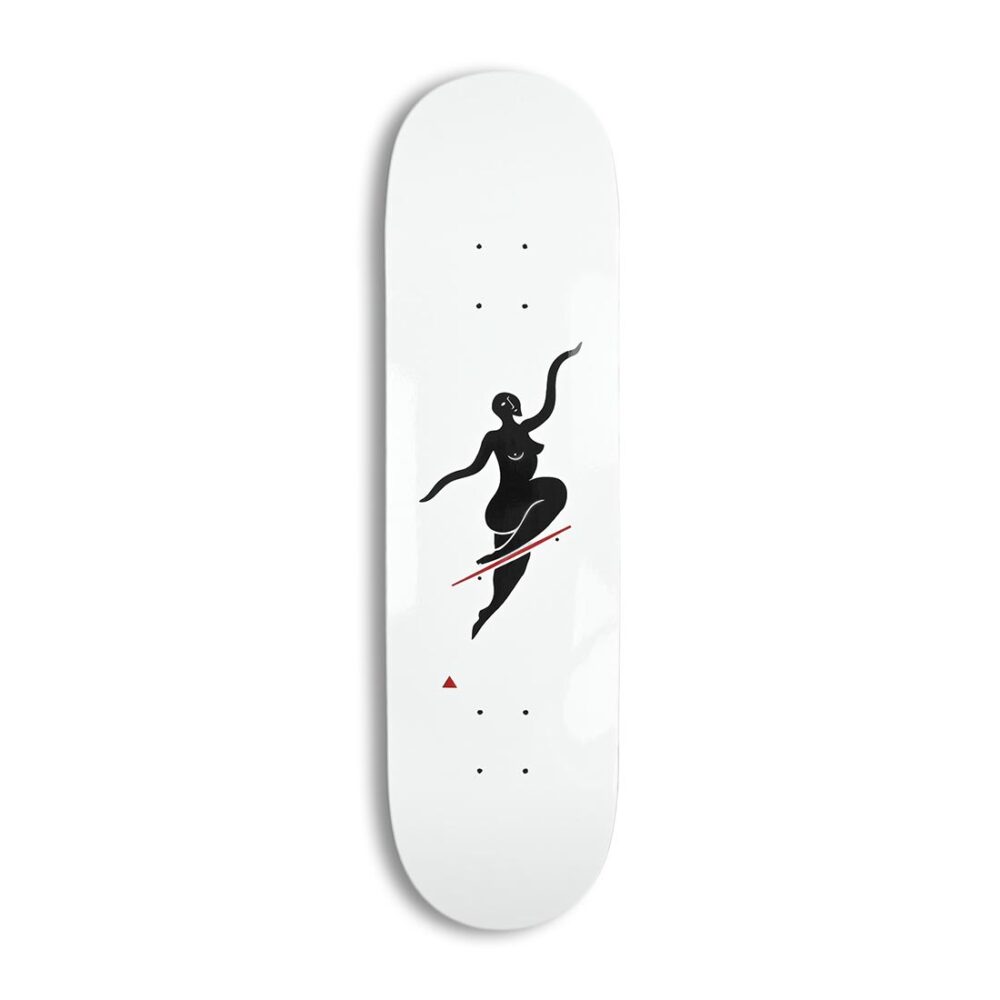 Polar No Complies 8.5" Skateboard Deck - White