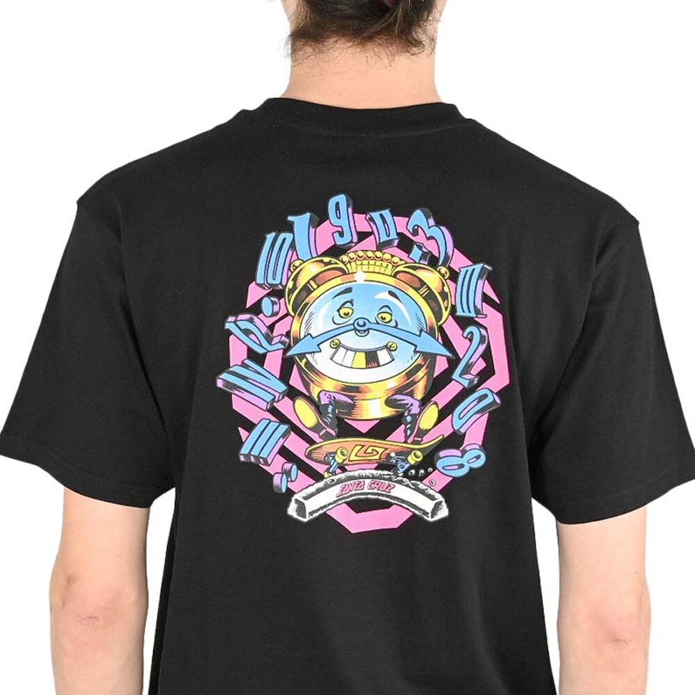 Santa Cruz Grabke All Around Stack S/S T-Shirt - Black