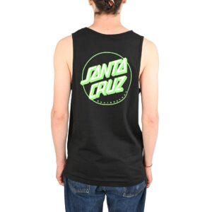 Santa Cruz Partial Dot Vest - Black