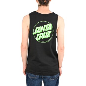 Santa Cruz Partial Dot Vest - Black
