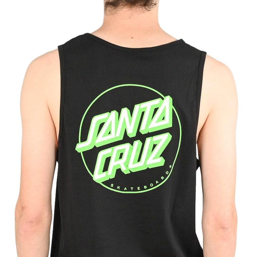 Santa Cruz Partial Dot Vest - Black