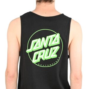 Santa Cruz Partial Dot Vest - Black