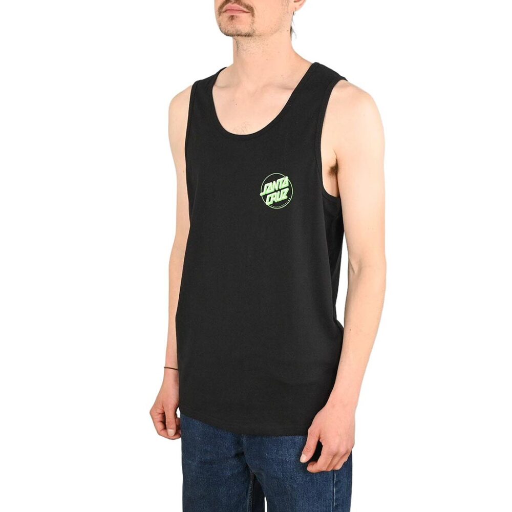 Santa Cruz Partial Dot Vest - Black