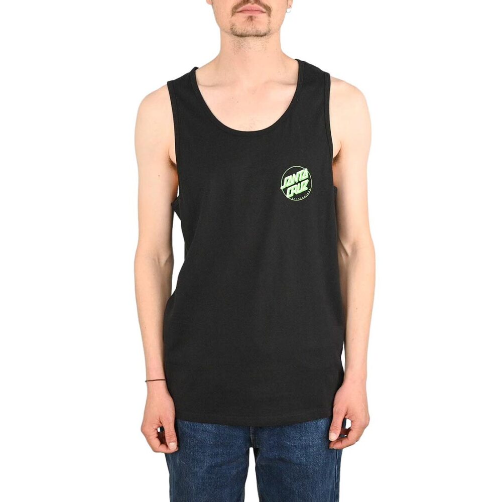Santa Cruz Partial Dot Vest - Black