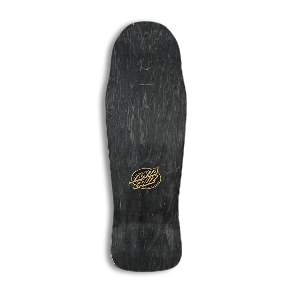 Santa Cruz Winkowski Primeval 10.34" Skateboard Deck - Gold/Black