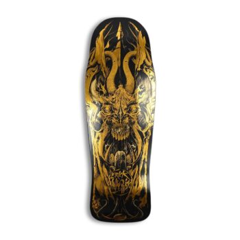 Santa Cruz Winkowski Primeval 10.34" Skateboard Deck - Gold/Black