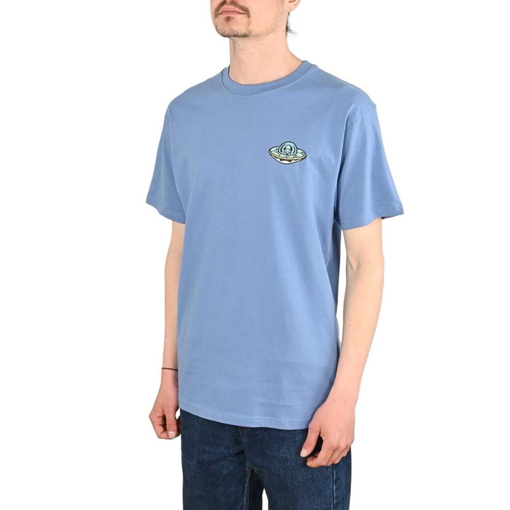 Santa Cruz Winkowski UFO Dot S/S T-Shirt - Azure Blue