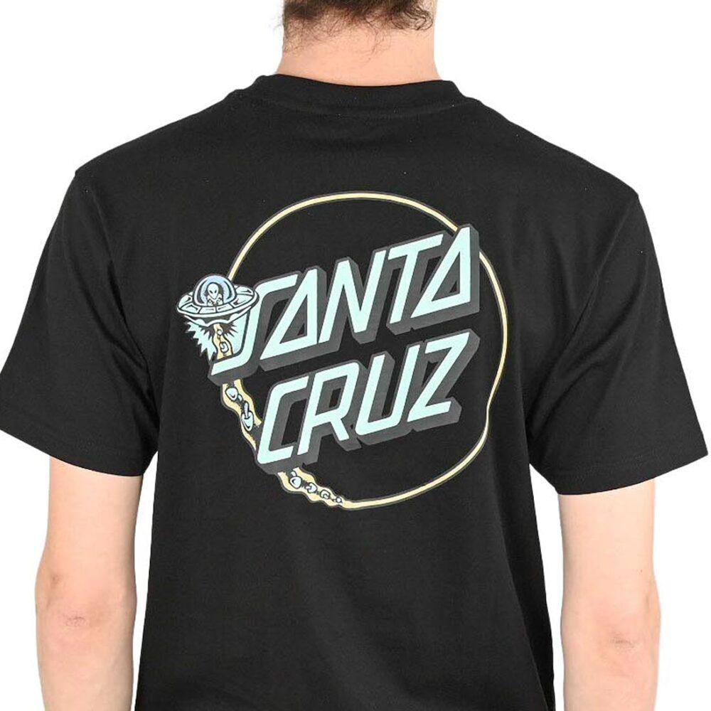 Santa Cruz Winkowski UFO Dot S/S T-Shirt - Black