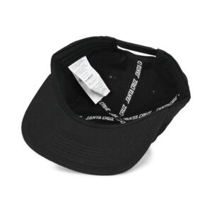 Santa Cruz Winkowski UFO Dot Snapback Cap - Black