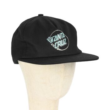 Santa Cruz Winkowski UFO Dot Snapback Cap - Black