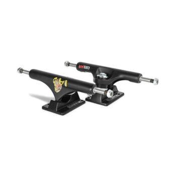 Slappy ST1 Inverted Curb Killer 9" Skateboard Trucks (Pair) - Black
