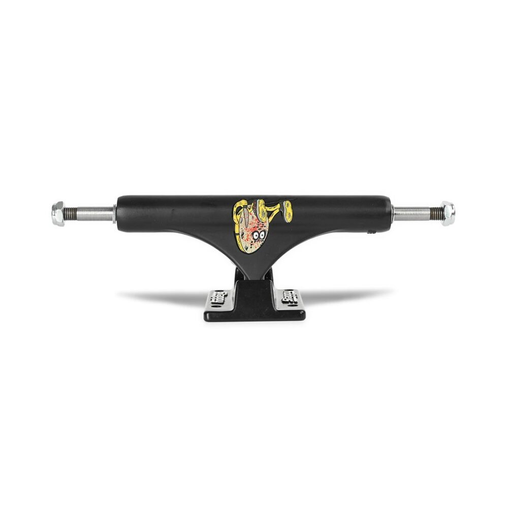 Slappy ST1 Inverted Curb Killer 9" Skateboard Trucks (Pair) - Black