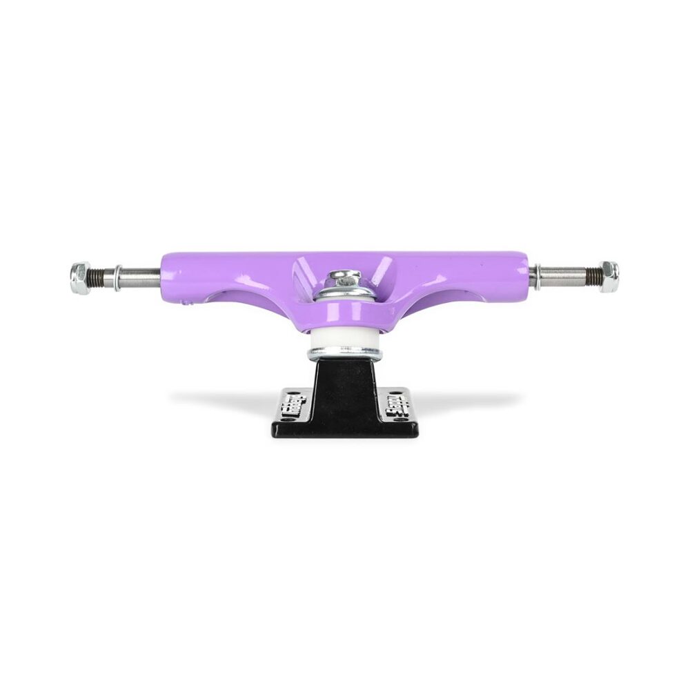 Slappy x Toy Machine ST1 Hollow 8" Skateboard Trucks (Pair) - Purple/Black